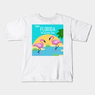 Florida vacation Kids T-Shirt